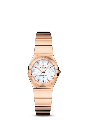 Omega Constellation Quartz 24 Polished Red Gold / MOP
